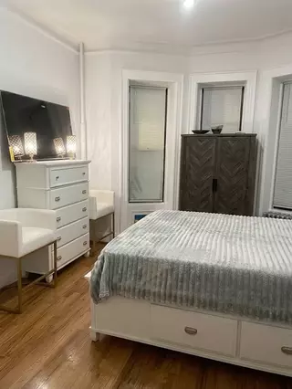 a studio in Stuyvesant Heights
