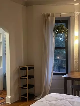 a studio in Stuyvesant Heights