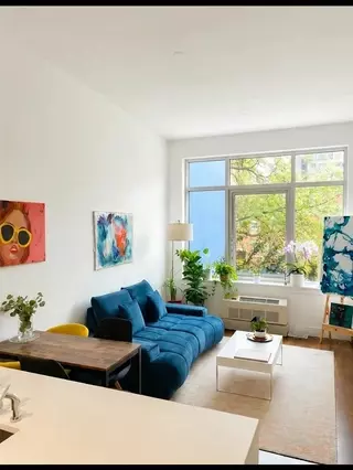 a room in Williamsburg