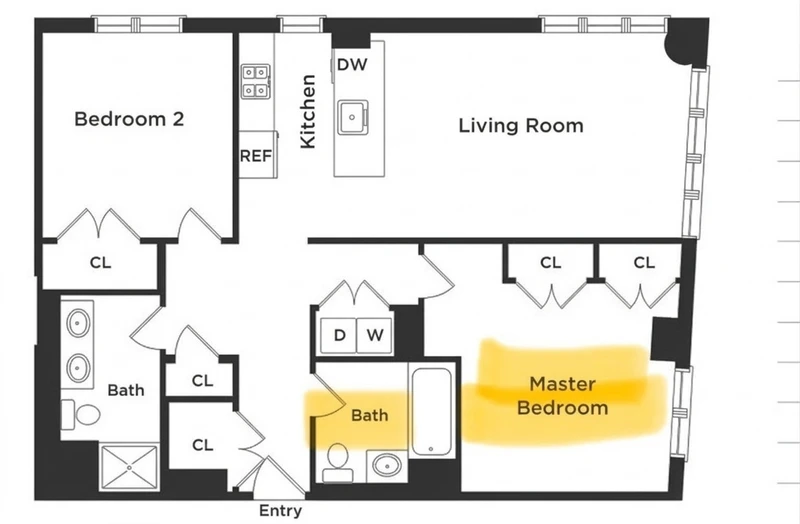 private room in LIC photo 5