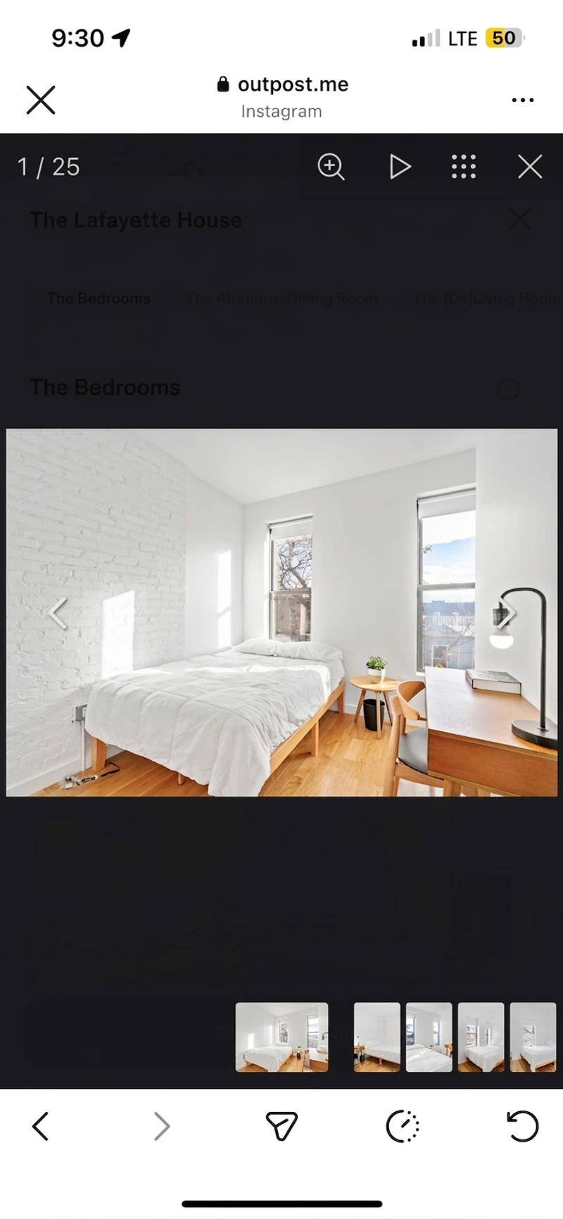 a room in Bedford-Stuyvesant