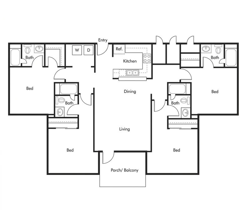 a room in Columbia photo 5
