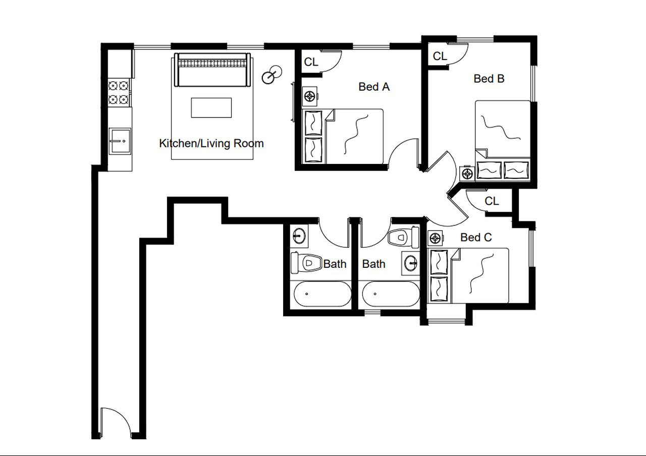a room in Morningside Heights photo 7