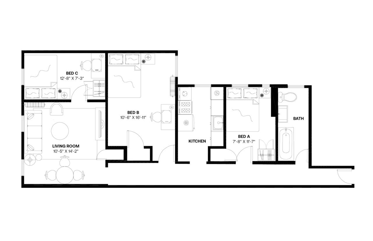 a room in Hamilton Heights photo 9