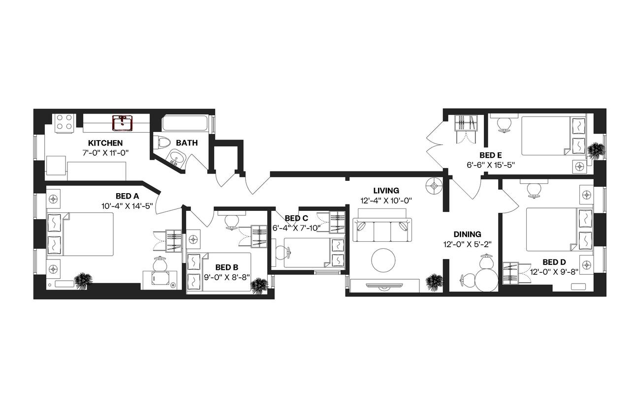 a room in Theater District photo 8
