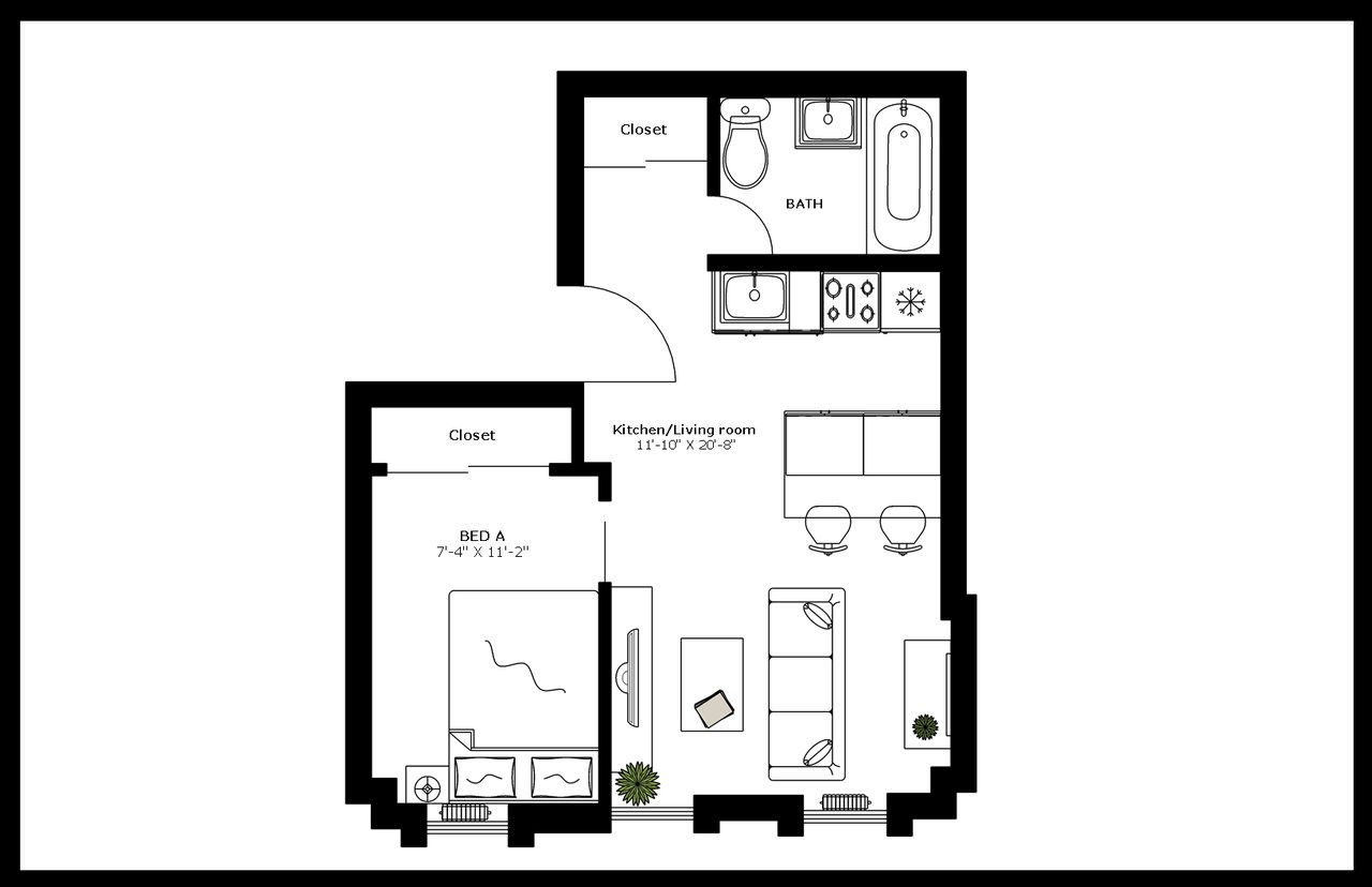a room in Theatre District photo 9