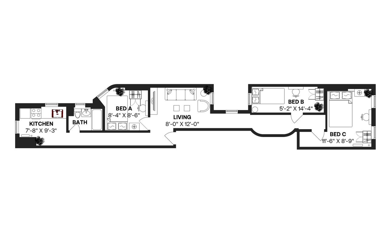 a room in Theater District photo 6