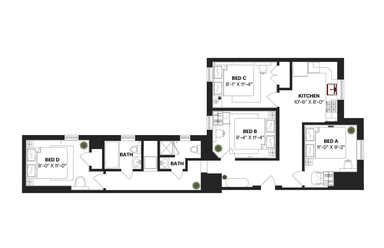 a room in Hamilton Heights photo 6