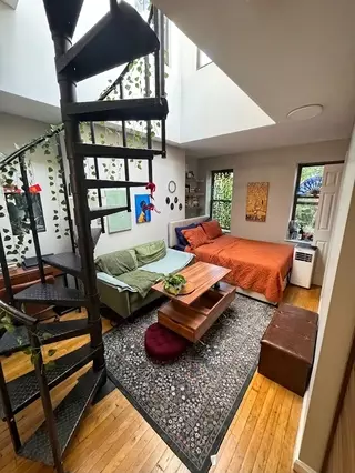 a studio in East Village