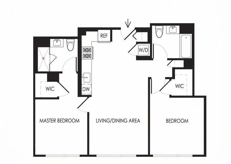 2 bedrooms in East Village photo 3
